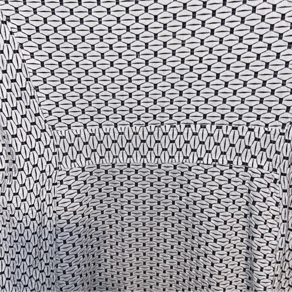 Habitat Top Shirt Womens Large Textured Stretch Pockets Lagenlook Mature Modest - Picture 7 of 12